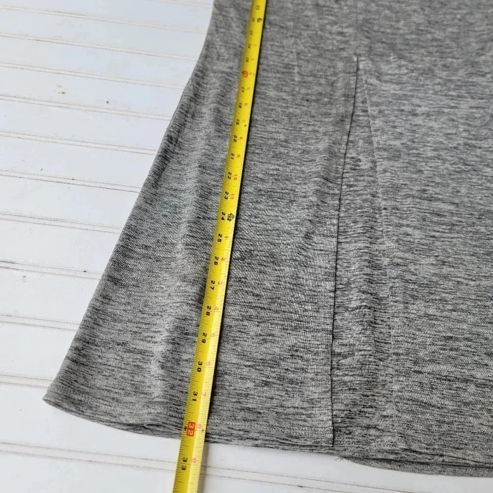 NWT BCBGeneration Women's Heathered Double Layer Sleeveless Gold Combo Dress XS - Picture 9 of 16